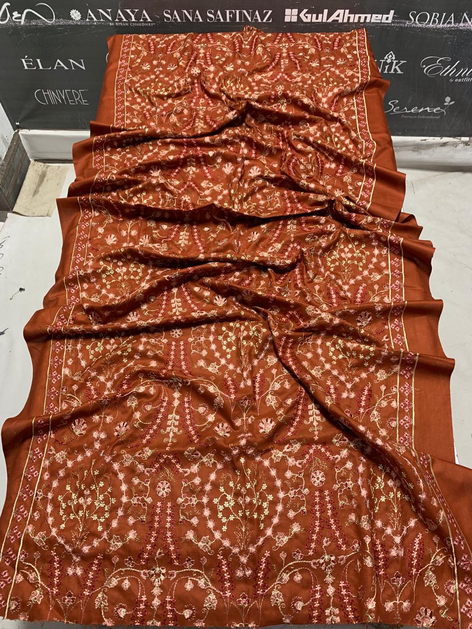 DFW-1065 Bareeze Embroidery 3PC Dhanak Suit