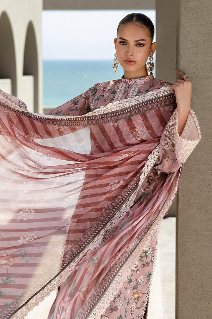 DFW-1117 Zainab Chottani Embroidery 3PC Karandi Suit