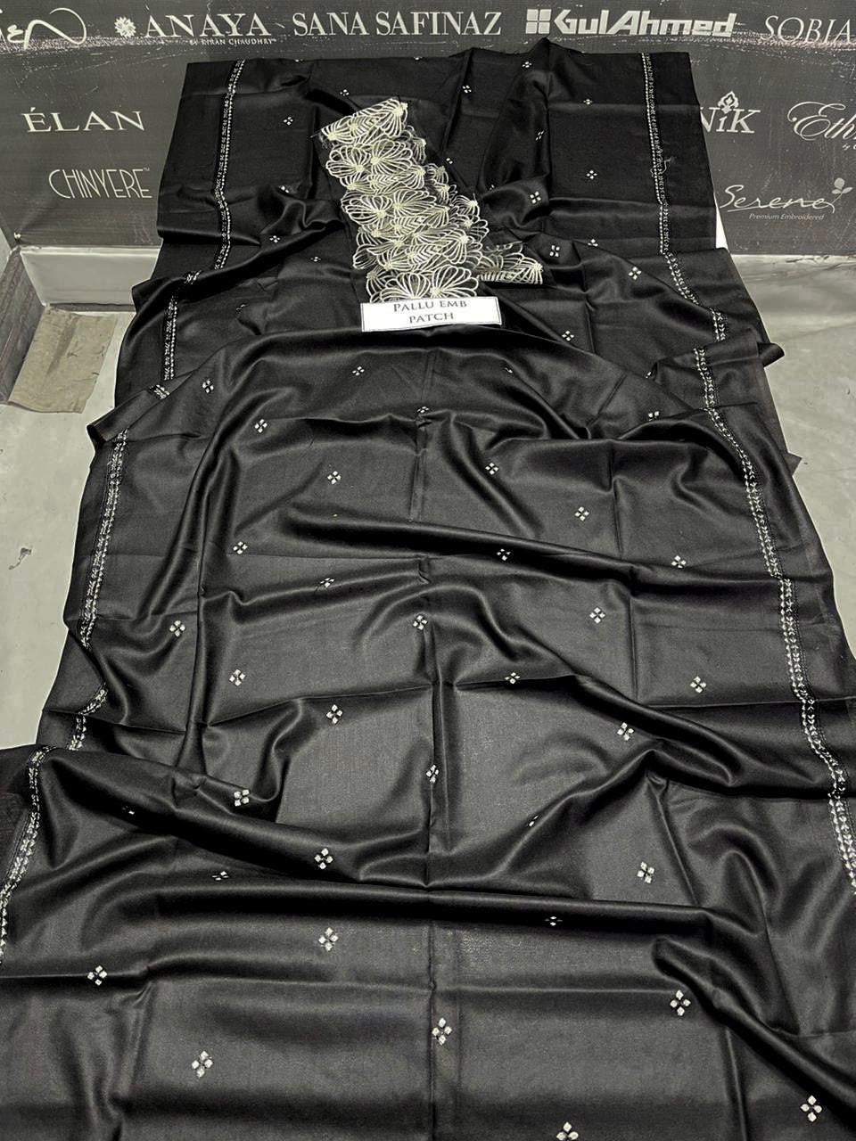 DFW-1040 Qalamkar Embroidery 3PC Dhanak Suit