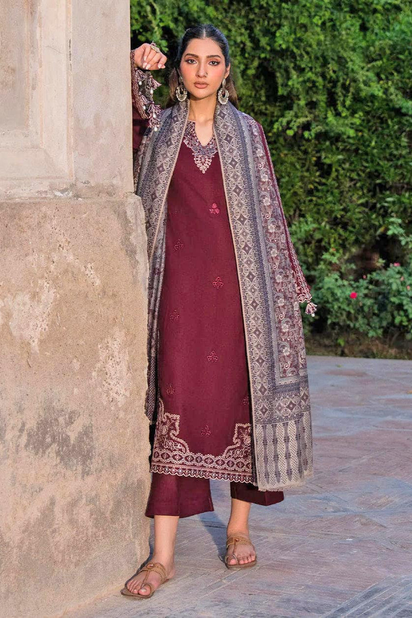 DFW-1118 Izel Embroidery 3PC Dhanak Suit