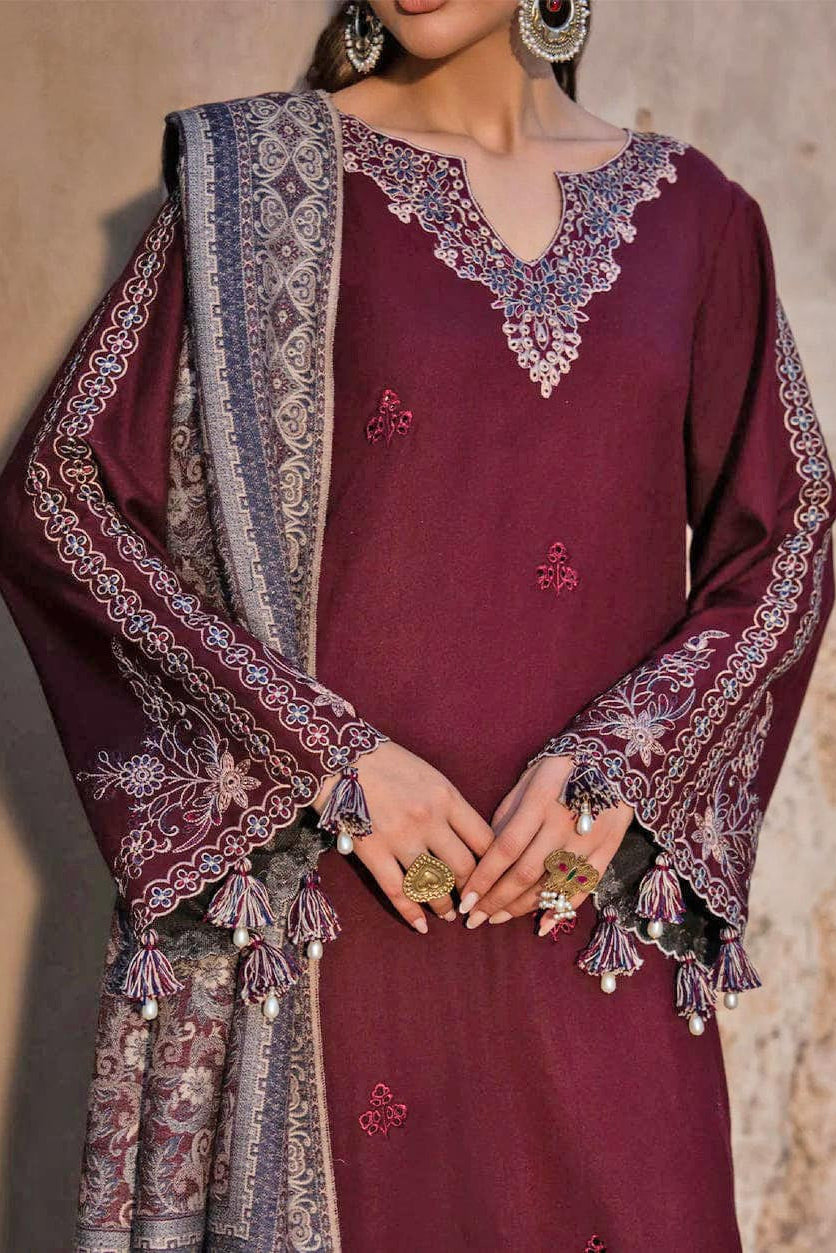 DFW-1118 Izel Embroidery 3PC Dhanak Suit