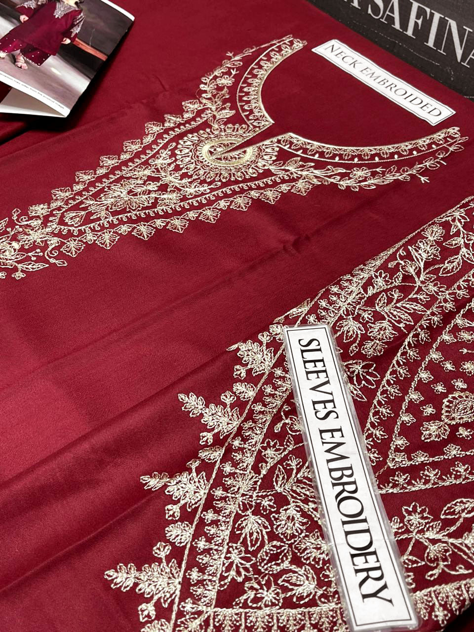 DFW-1162 Batik Embroidery 2PC Dhanak Suit