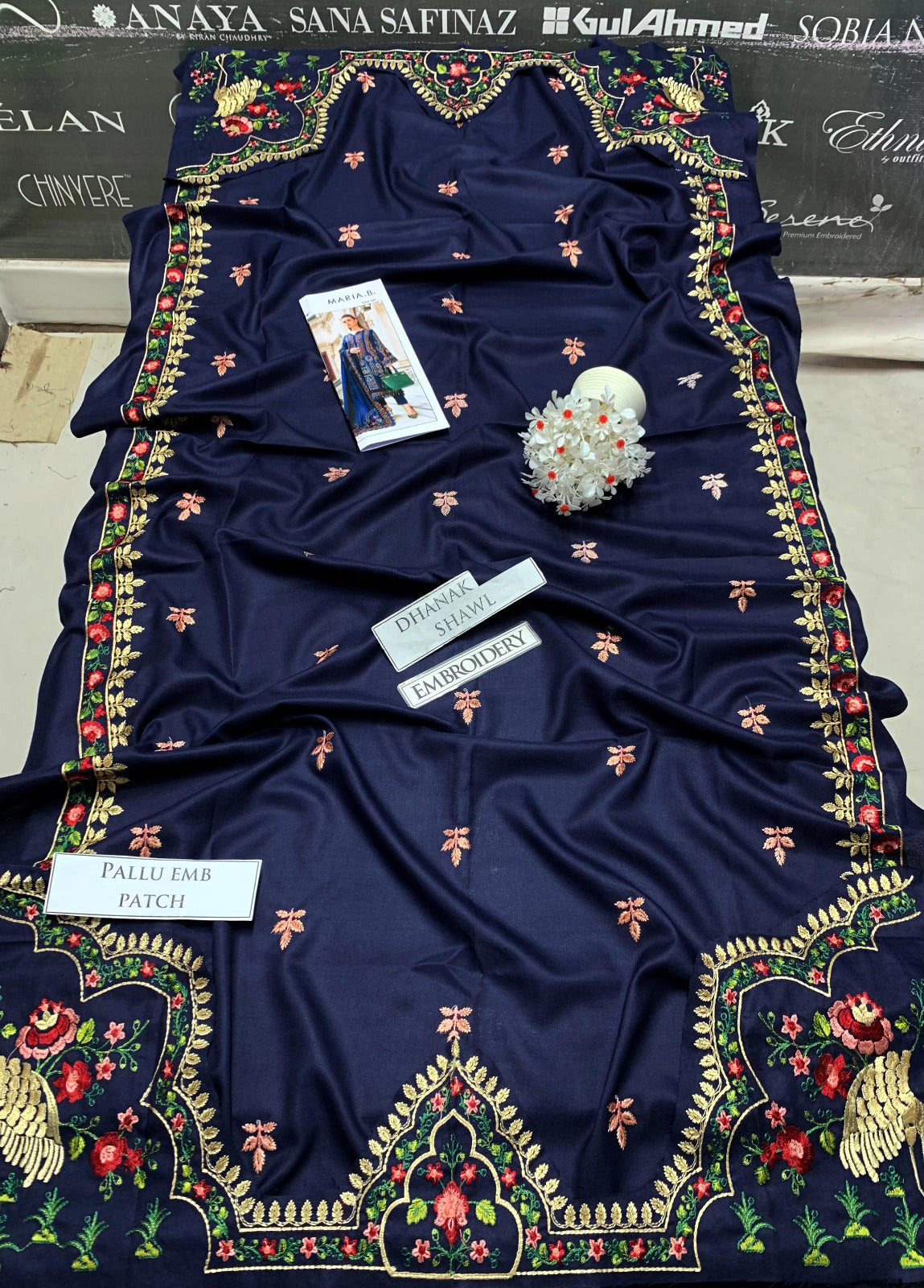 DFW-998 Maria B (Special Edition) Heavy Embroidery 3PC Dhanak Suit