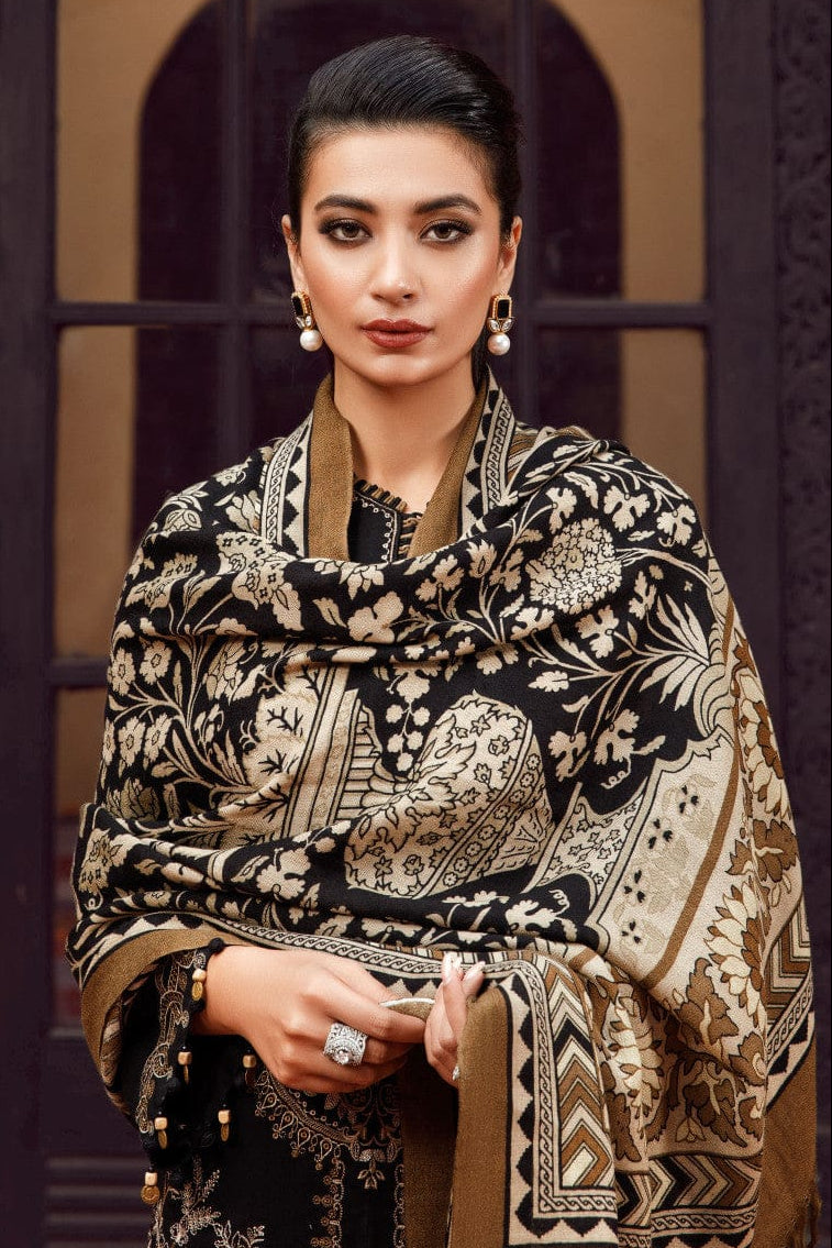 DFW-1109 Maria B Heavy Embroidery 3PC Dhanak Suit