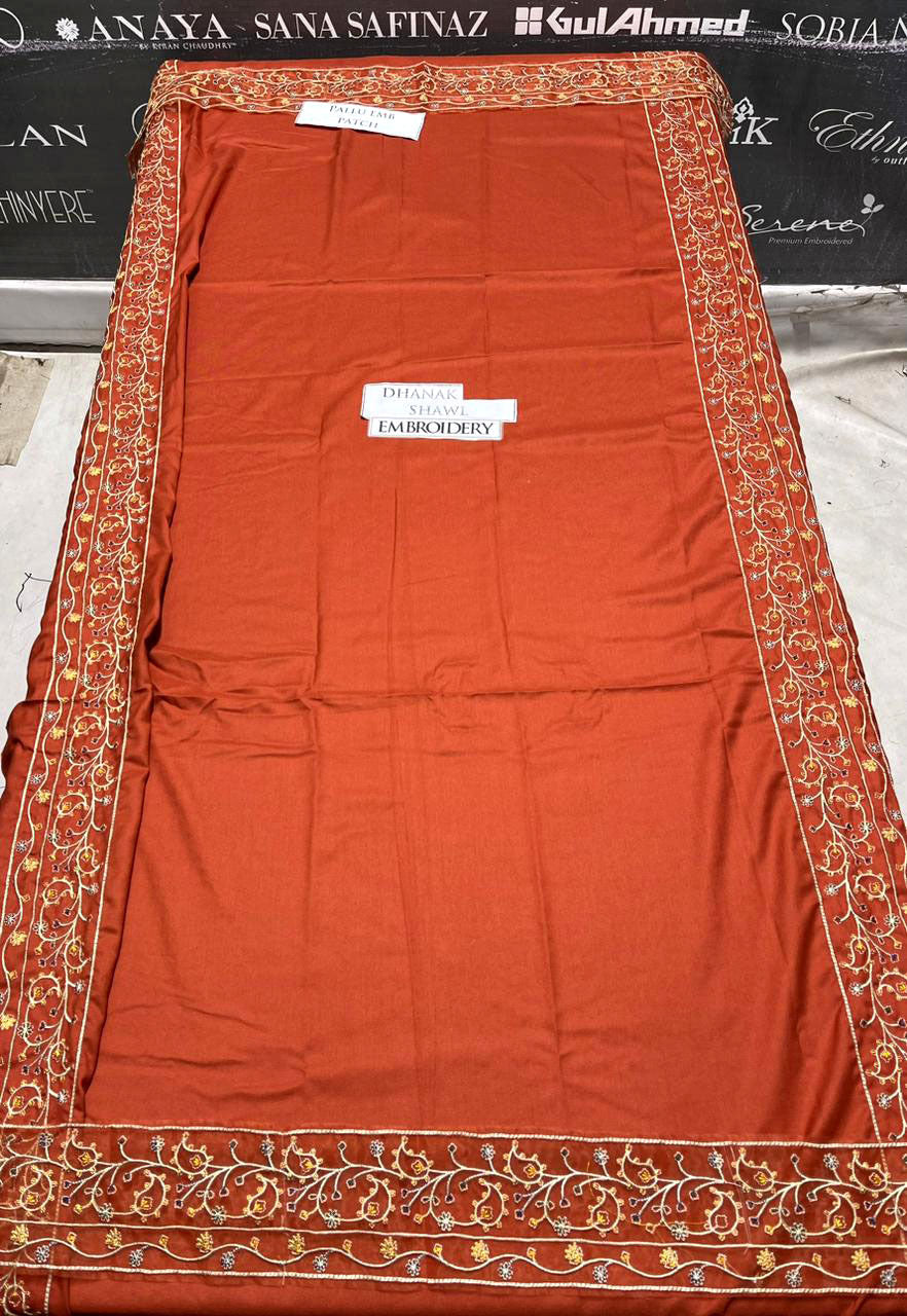 DFW-1194 Batik Embroidery 3PC Dhanak Suit