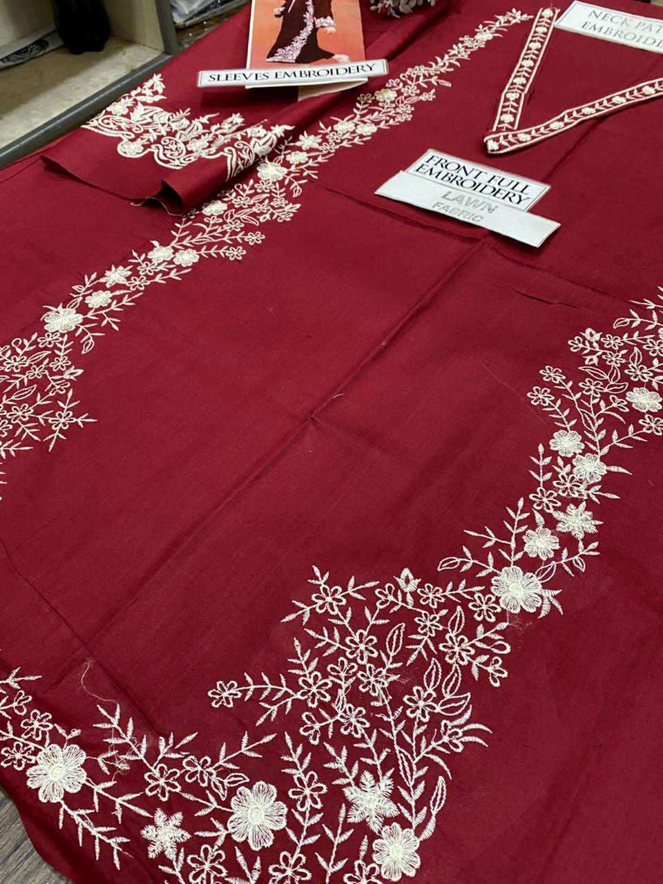 DFW-1293 Nakoosh Embroidery 2PC Lawn Suit