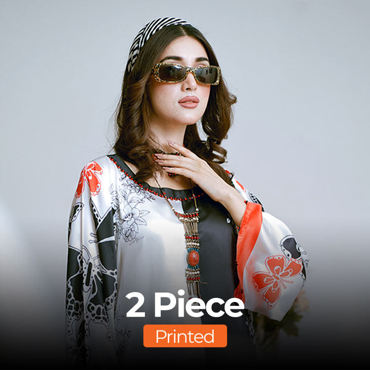 2PC Printed Dress