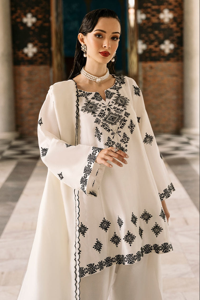 DFW - 865 Sapphire Heavy Embroidery 3Pc Lawn Suit