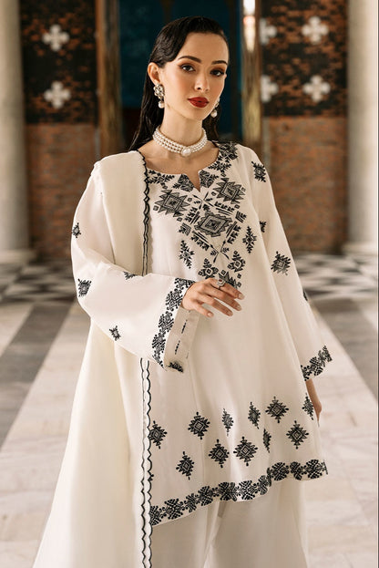 DFW - 865 Sapphire Heavy Embroidery 3Pc Lawn Suit