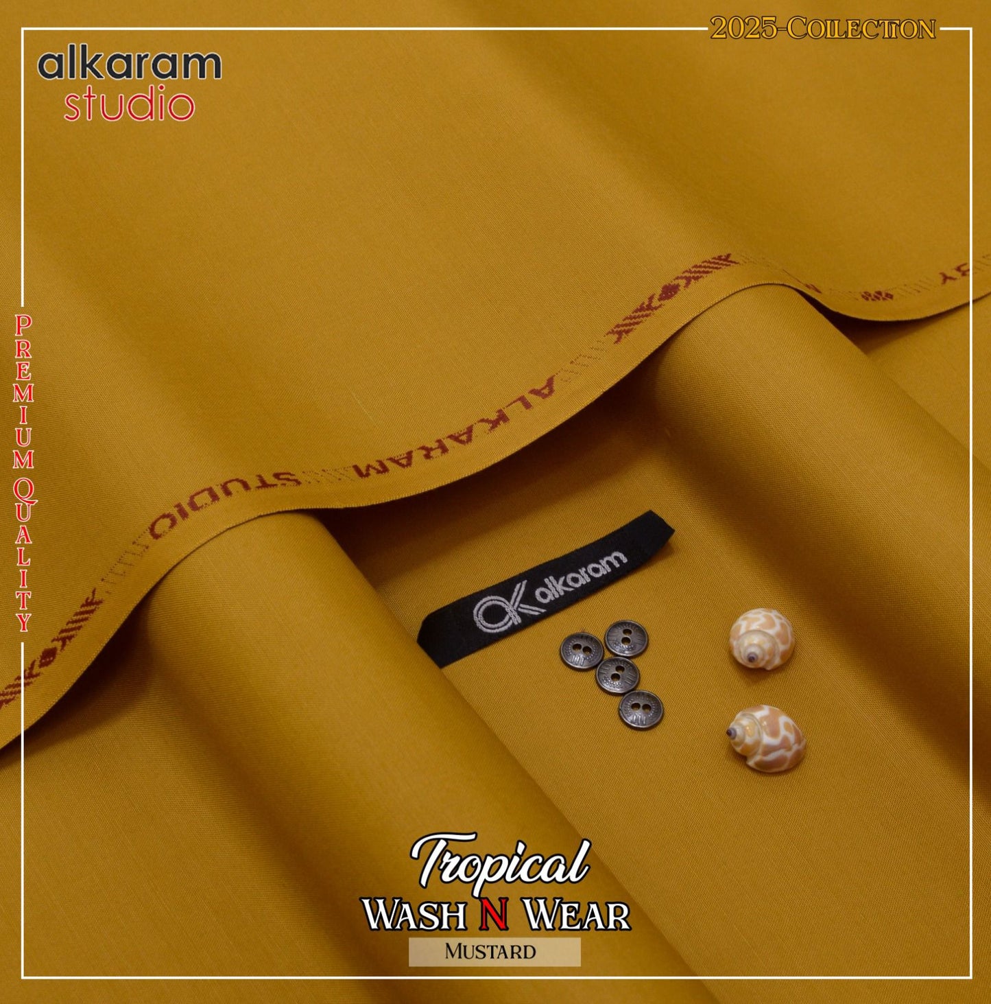 DFM-04 - Al-Karam Gents Premium Unstitched Wash N Ware Fabric