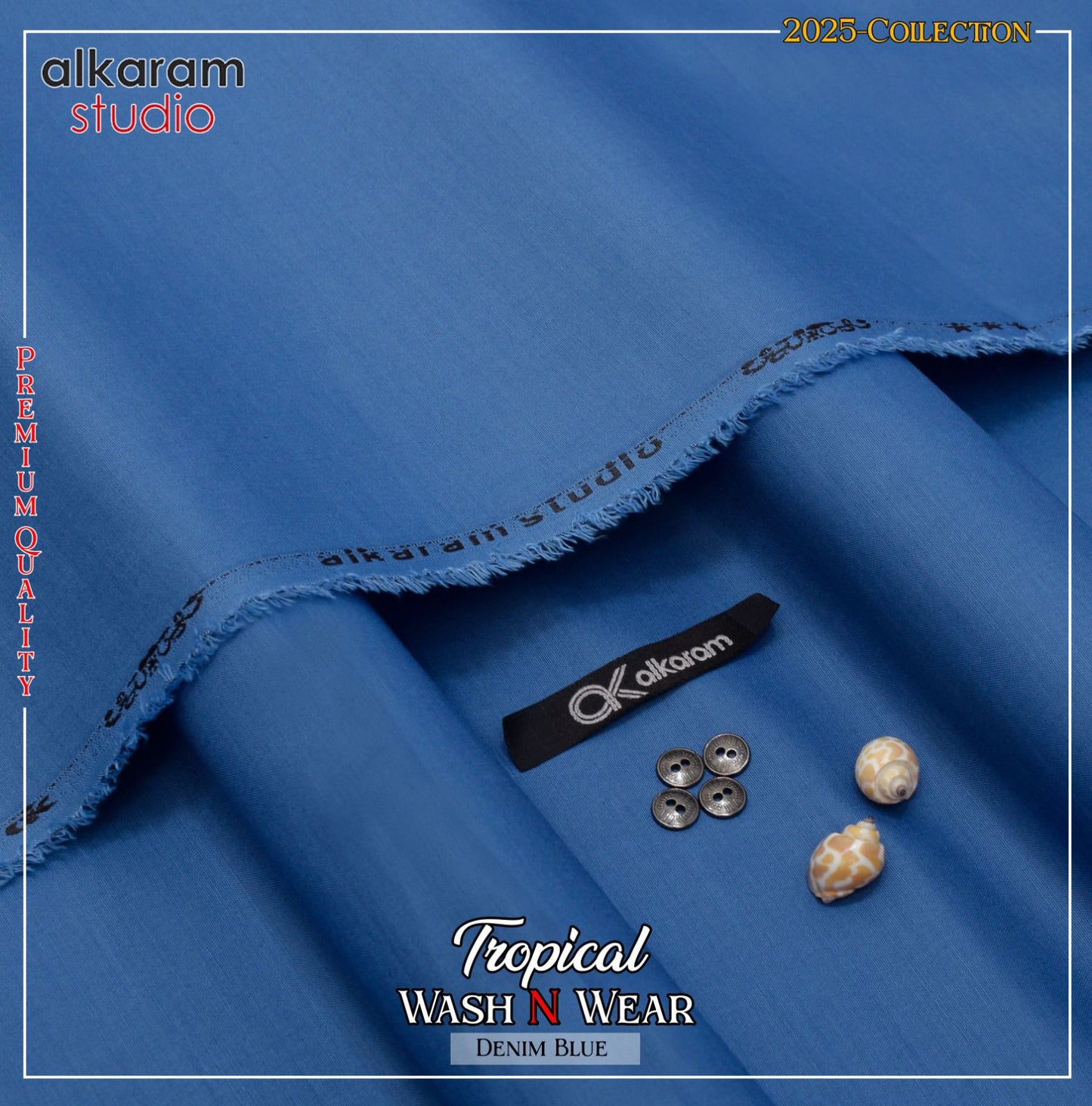 DFM-04 - Al-Karam Gents Premium Unstitched Wash N Ware Fabric