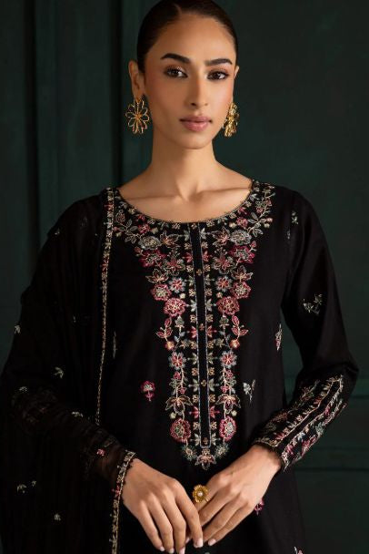 DFW-1237 Batik Embroidery 3PC Dhanak Suit