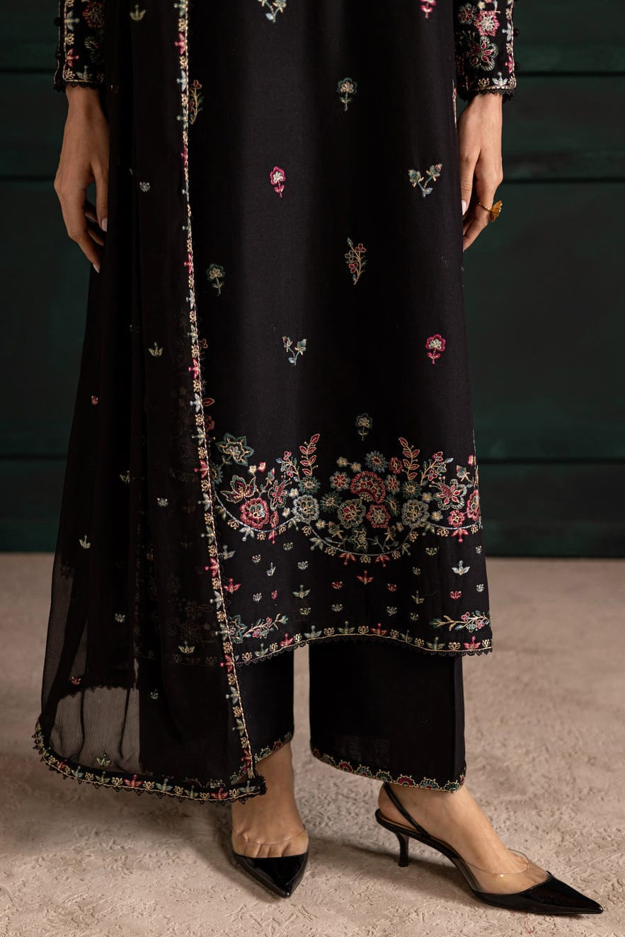 DFW-1237 Batik Embroidery 3PC Dhanak Suit