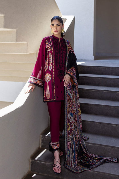 DFW-1026 Zainab Chottani Embroidery 3PC Dhanak Suit