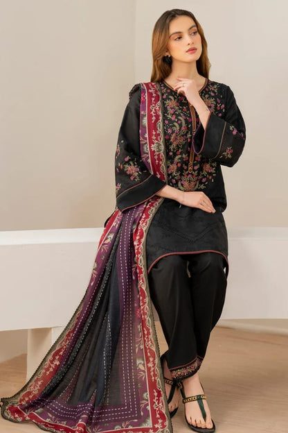 DFW-1172 Jazmin Embroidery 3PC Dhanak Suit