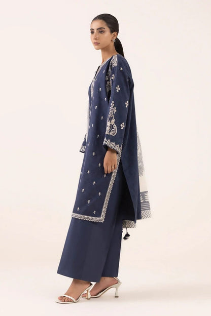 DFW-1131 Sapphire Embroidery 3PC Dhanak Suit