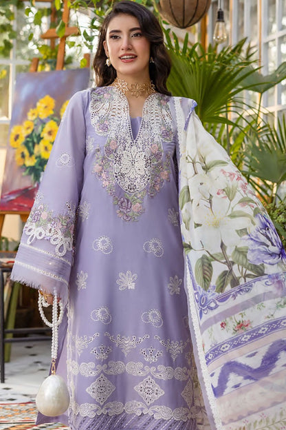 DFW-1092 Elaf Heavy Embroidery 3PC Dhanak Suit