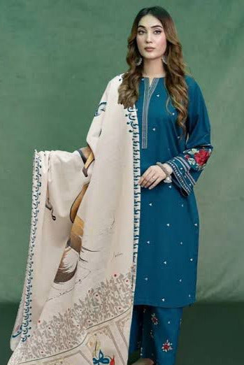 DFW-533 Beechtree Heavy Embroidery 3Pc Lawn Suit