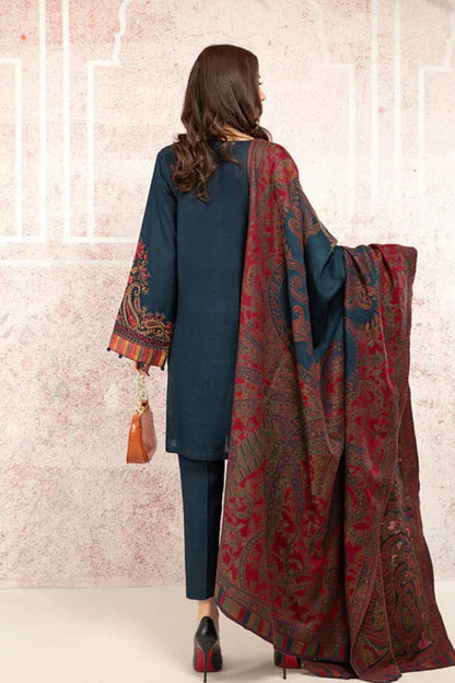 DFW-1145 Maria B Embroidery 3PC Dhanak Suit