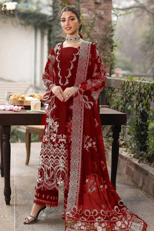 DFW-1315 Elaf Heavy Embroidery 3PC Lawn Suit
