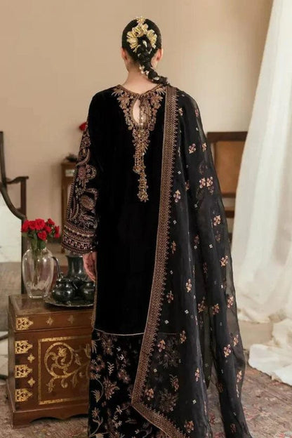 DFW-1146 Baroque Embroidery 3PC Dhanak Suit