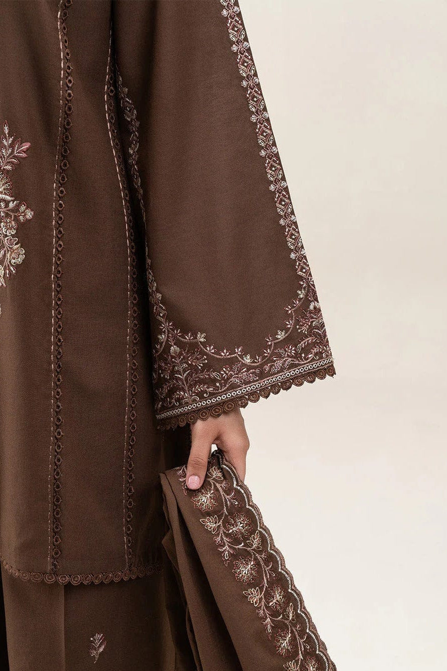 DFW-1063 Beechtree Embroidery 3PC Dhanak Suit
