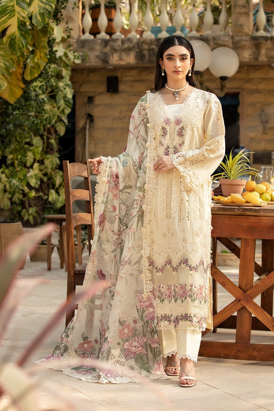DFW-1330 Elaf Embroidery 3PC Lawn Suit