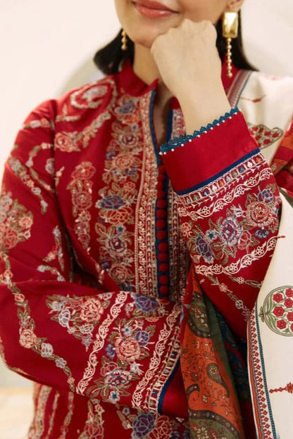 DFW-1225 Zara Shah Jahan Embroidery 3PC Dhanak Suit