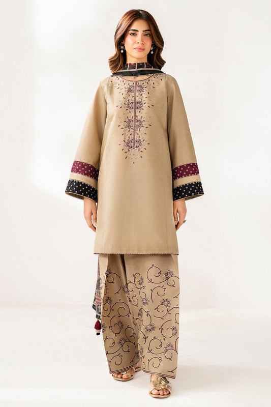 DFW-908 Jazmin Heavy Embroidery 3PC Dhanak Suit