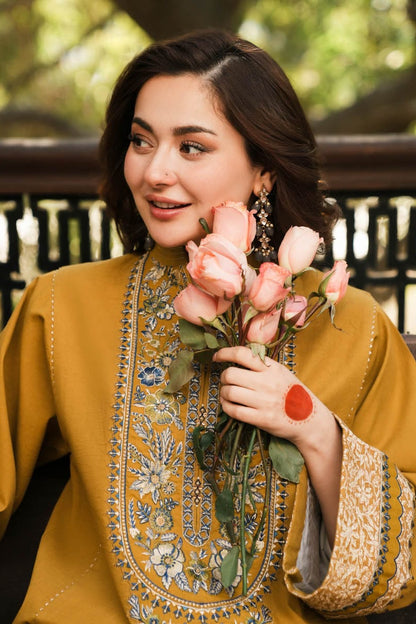 DFW-1127 Sapphire Embroidery 3PC Karandi Suit