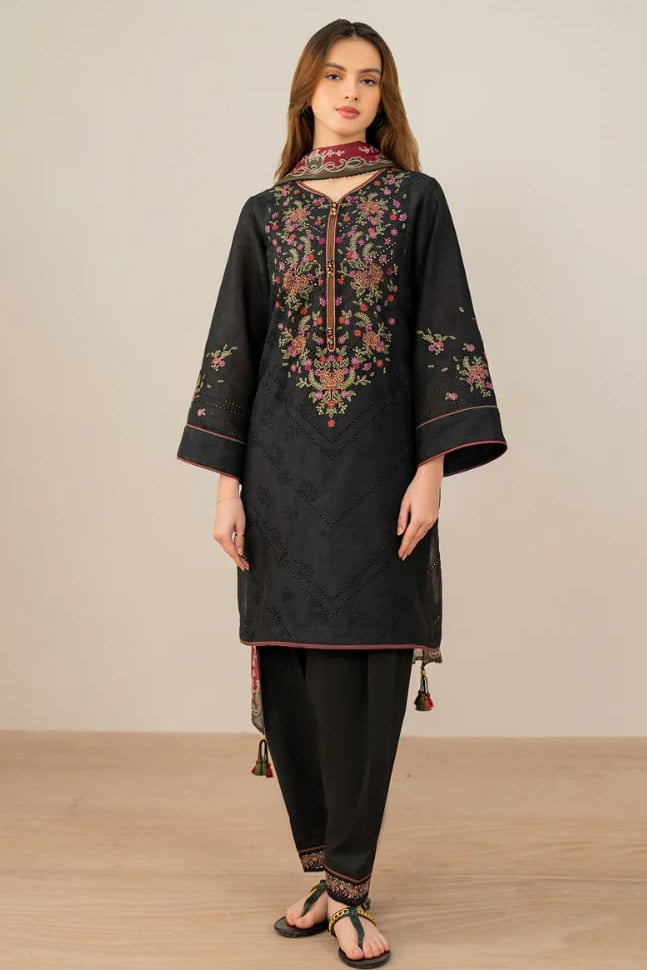 DFW-1172 Jazmin Embroidery 3PC Dhanak Suit