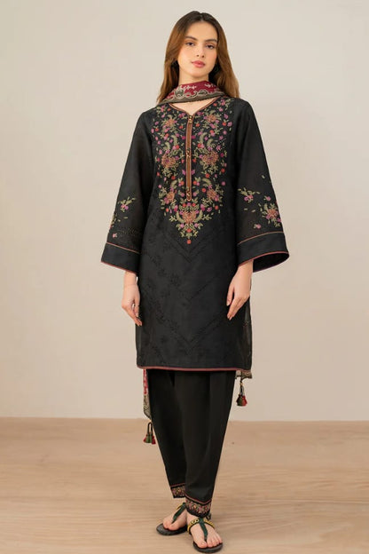 DFW-1172 Jazmin Embroidery 3PC Dhanak Suit