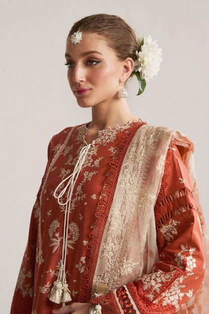 DFW-987 Hussain Rehar Heavy Embroidery 3PC Dhanak Suit