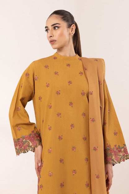 DFW-1241 Sapphire Embroidery 3PC Dhanak Suit