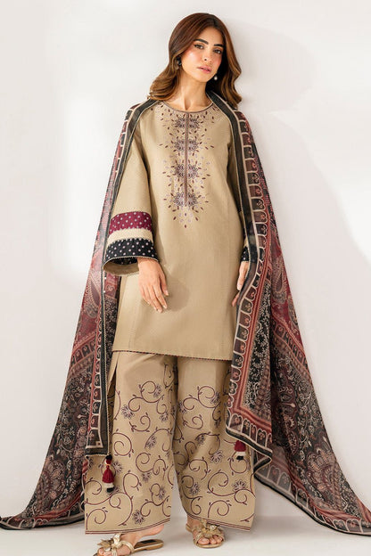 DFW-908 Jazmin Heavy Embroidery 3PC Dhanak Suit
