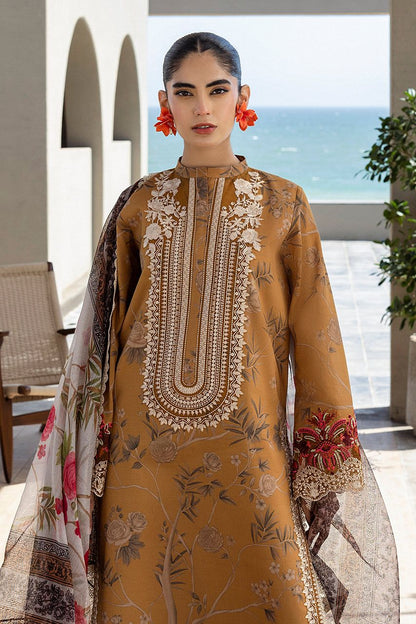 DFW-1178 Zainab Chottani Embroidery 3PC Karandi Suit