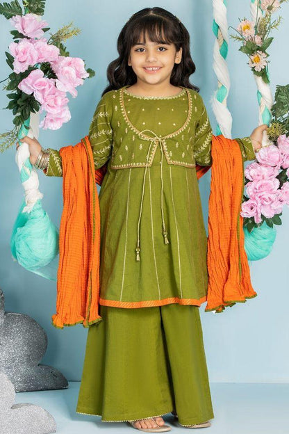 DFW-325D Maria B Heavy Embroidery 2Pc Lawn Suit