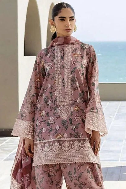 DFW-1214 Zainab Chottani Embroidery 3PC Karandi Suit