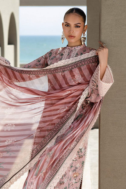 DFW-1214 Zainab Chottani Embroidery 3PC Karandi Suit