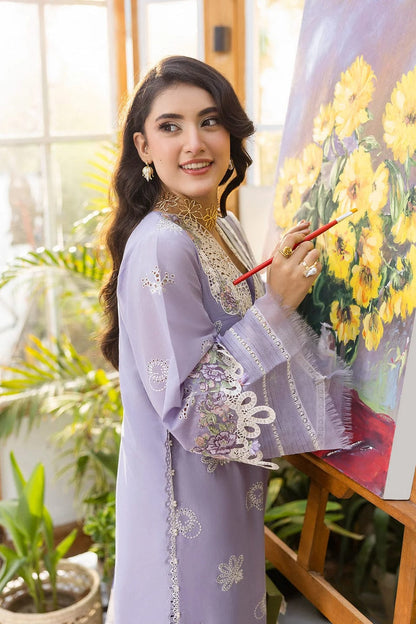 DFW-1092 Elaf Heavy Embroidery 3PC Dhanak Suit