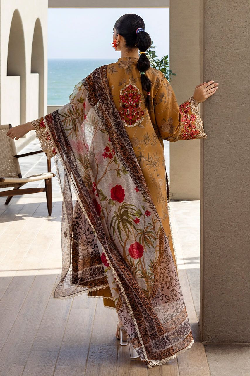 DFW-1178 Zainab Chottani Embroidery 3PC Karandi Suit