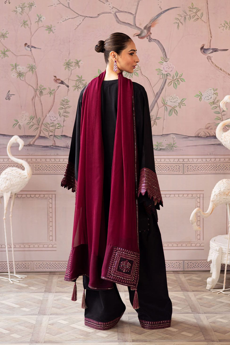 DFW-1148 Vanya Embroidery 3PC Dhanak Suit