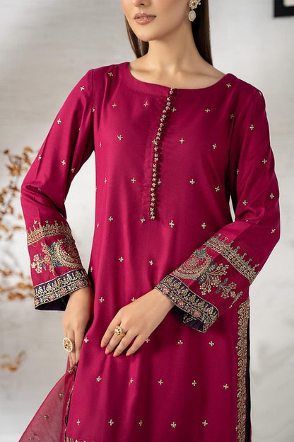 DFW-1350 Maria B Embroidery 3PC Lawn Suit