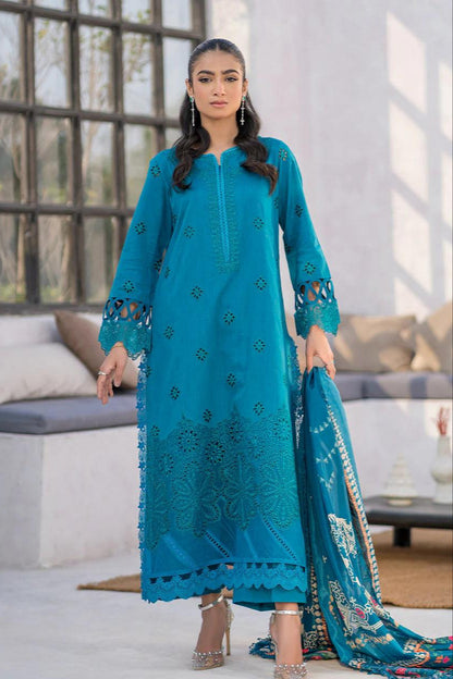 DFW-501 Prishay Heavy Embroidery 3Pc Lawn Suit