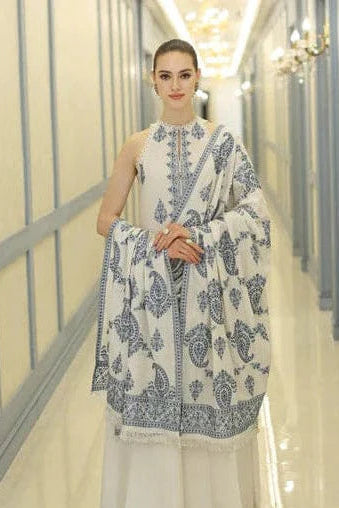 DFW-1128 Bareeze Embroidery 3PC Dhanak Suit