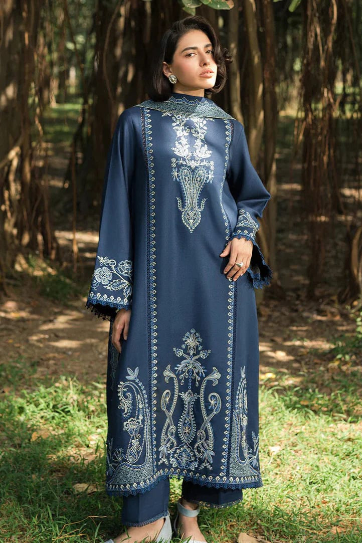 DFW-1215 Asim Jofa Embroidery 3PC Dhanak Suit