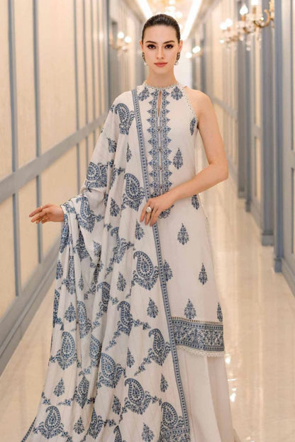 DFW-1128 Bareeze Embroidery 3PC Dhanak Suit