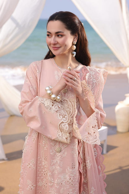 DFW-886 Qalamkar Nazir Heavy Embroidery 3PC Lawn Suit