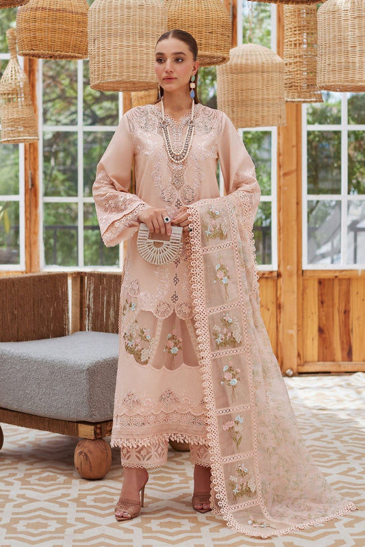 DFW-1334 Crimson Embroidery 3PC Lawn Suit