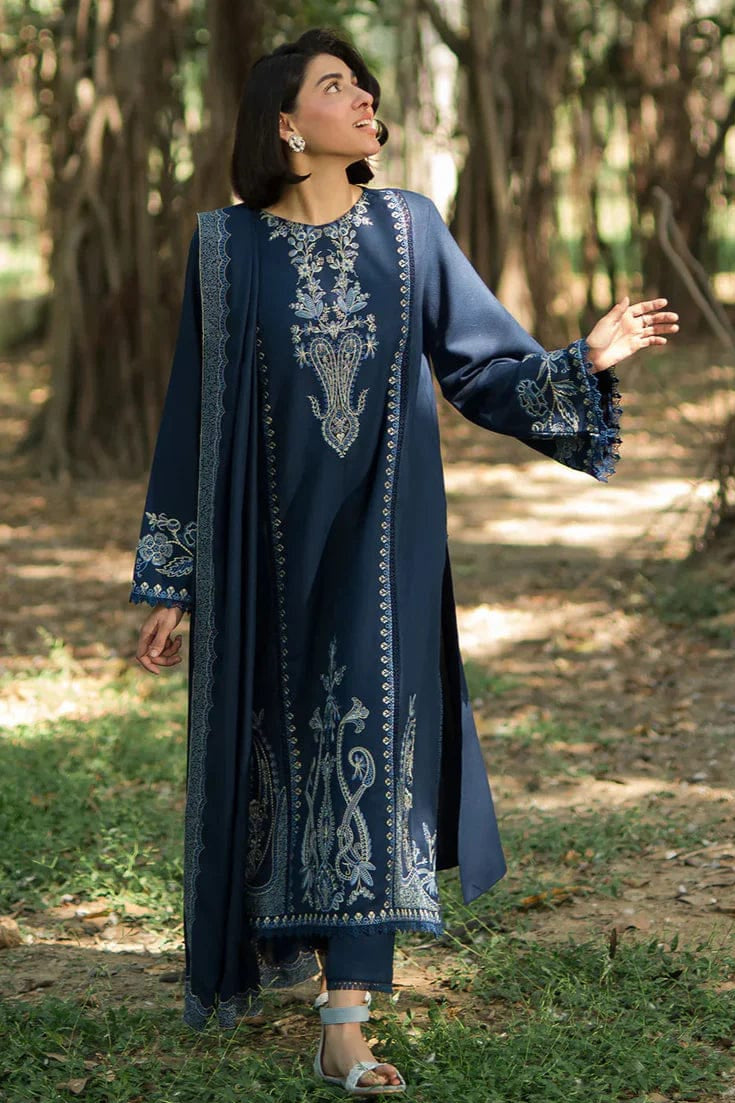 DFW-1215 Asim Jofa Embroidery 3PC Dhanak Suit